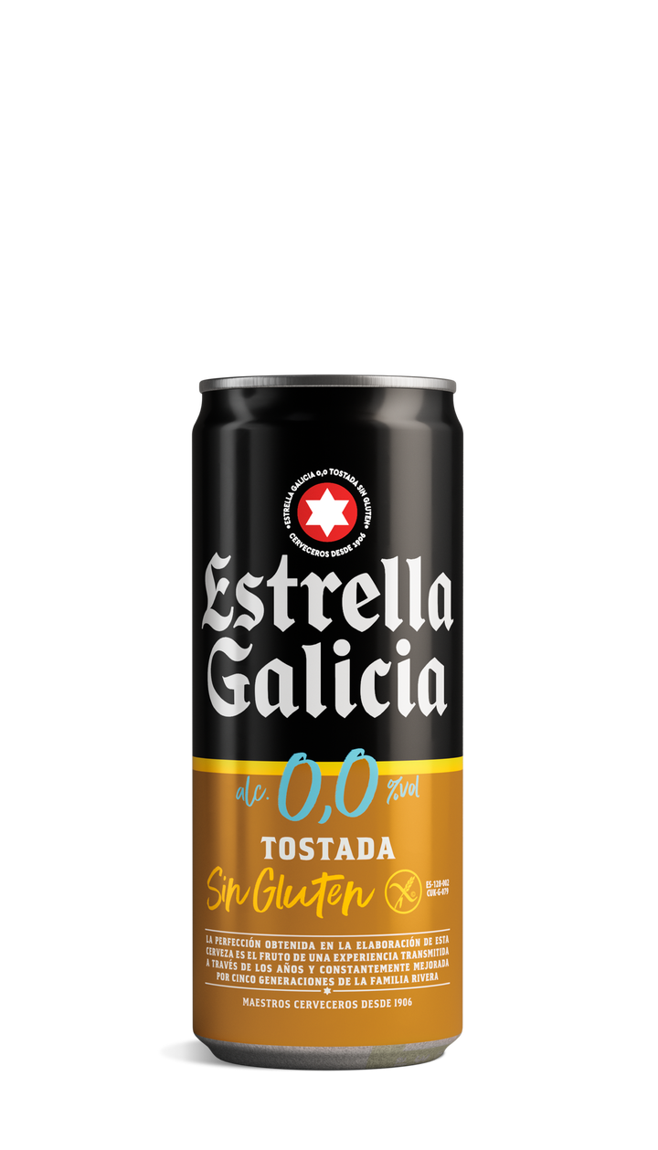 Estrella Galicia 0,0 Tostada Sin Gluten